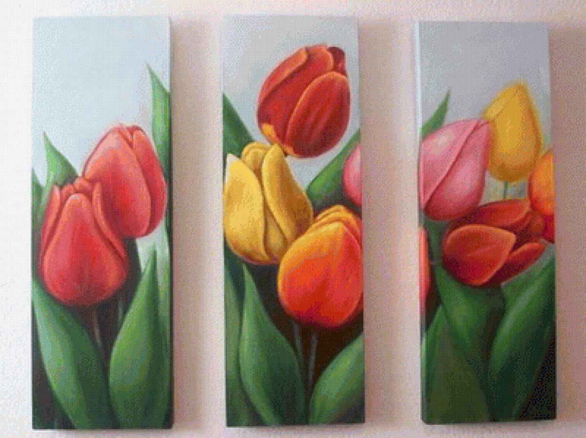 TRIPTICO TULIPANES - предпросмотр