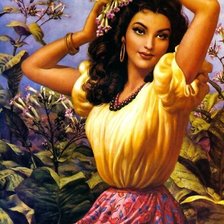 Схема вышивки «Смуглянка»