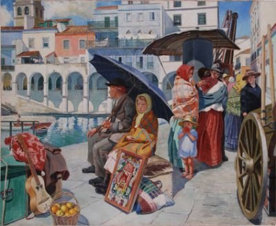 emigrantes - pintura - оригинал