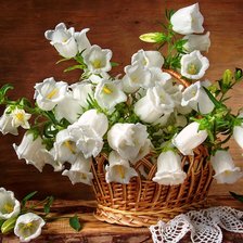 Схема вышивки «Букет из колокольчиков»