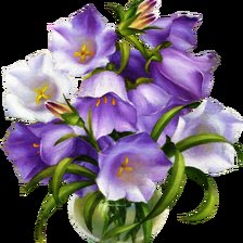 Схема вышивки «Колокольчики»