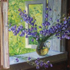 Схема вышивки «За окошком - лето»