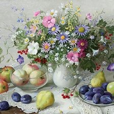 Схема вышивки «Decoração de  mesa.»