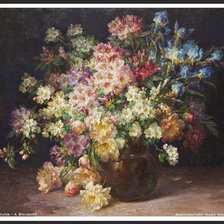 Схема вышивки «букет»