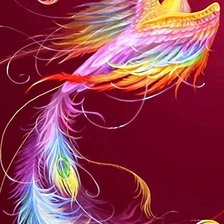 Схема вышивки «Жар-птица»