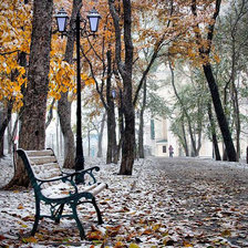 Схема вышивки «Пейзаж»