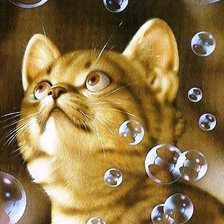 Схема вышивки «Воздушные пузыри»