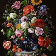 Схема вышивки «Натюрморт с инжиром»