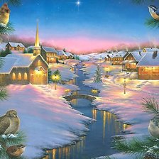 Зимняя тихая ночь