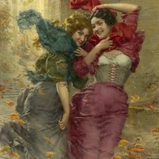 Схема вышивки «Ветреный день»