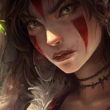 Схема вышивки «Маноноке»