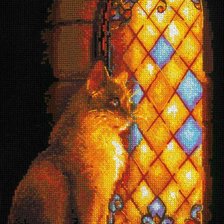 Схема вышивки «Хранительница замка»