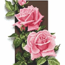 Схема вышивки «Розы»