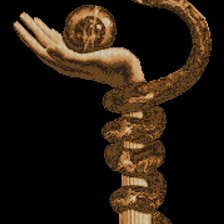 Схема вышивки «Око мудрости»