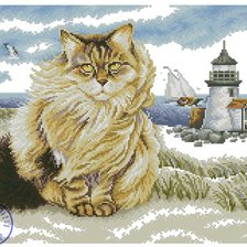 Схема вышивки «Хозяин маяка»