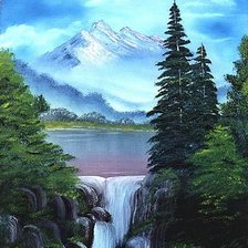 Схема вышивки «ПЕЙЗАЖ»