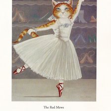 Схема вышивки «Балет»