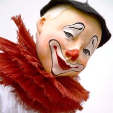 Схема вышивки «Веселый клоун»