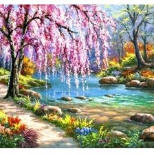 Схема вышивки «Весна-красна»