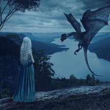 Схема вышивки «Поздняя встреча»