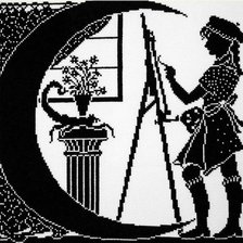 Схема вышивки «Скорпион»