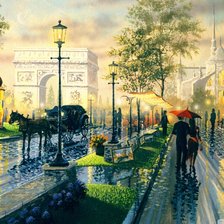 Схема вышивки «Париж»