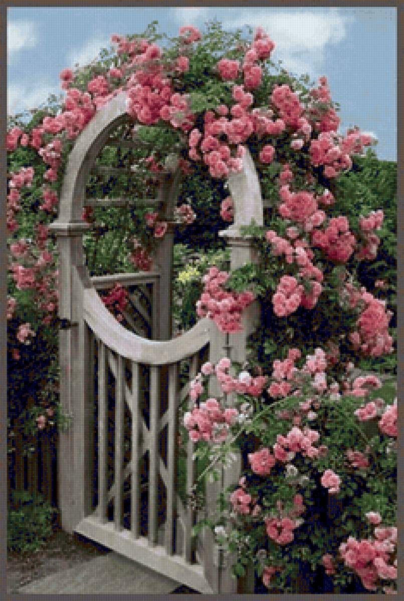 garden arch 2 - пейзажи - предпросмотр