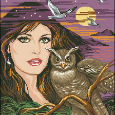 Схема вышивки «Мудрость»