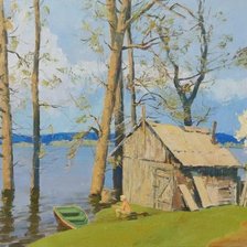 Схема вышивки «Половодье»