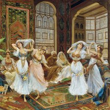 Схема вышивки «fabio-fabbi-dancers-in-harem»