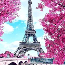 Схема вышивки «ПАРИЖ»