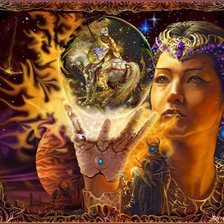 Схема вышивки «Богиня»