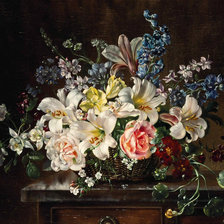 Схема вышивки «букет»