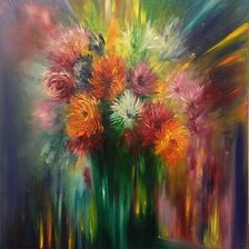 Схема вышивки «астры»