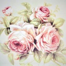 Схема вышивки «Old fashion english rose»