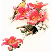 Схема вышивки «Birds 7»