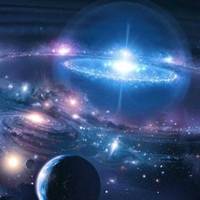 Схема вышивки «Космос»