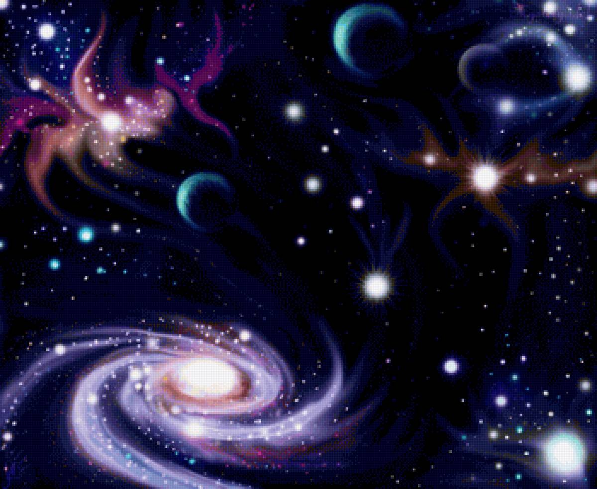 Космос - планеты, космос, галактика - предпросмотр