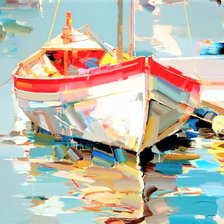 Схема вышивки «Boat»