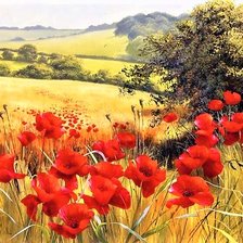 Схема вышивки «Flowers fild 3»