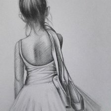 Схема вышивки «descanso da bailarina»