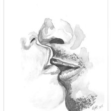 Схема вышивки «beijo»