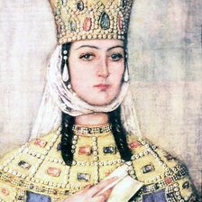 Схема вышивки «Царица Тамара»