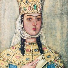 Схема вышивки «Царица Тамара»