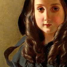 Схема вышивки «Франц Ксавер Винтерхальтер. Каролина фон Мандершайд»