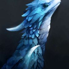 Схема вышивки «Дракончик»