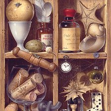 Схема вышивки «Gerard Willemenot. Натюрморт-обманка»