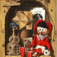 Схема вышивки «Gerard Willemenot. Натюрморт-обманка»