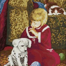 Схема вышивки «В детской»