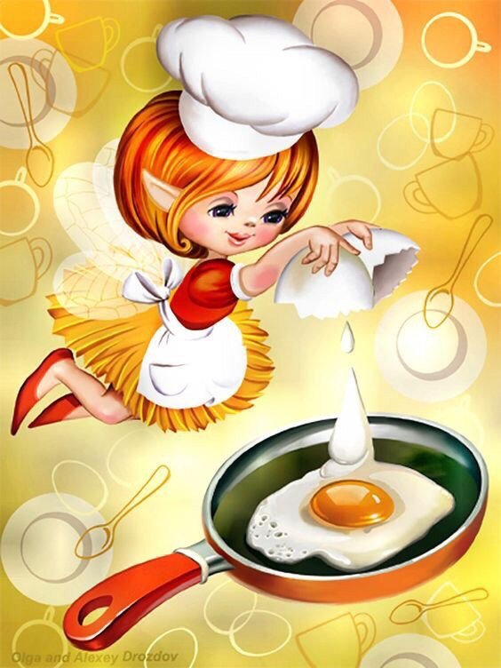 Фея кулинарии - фея, поваренок, кулинария - оригинал